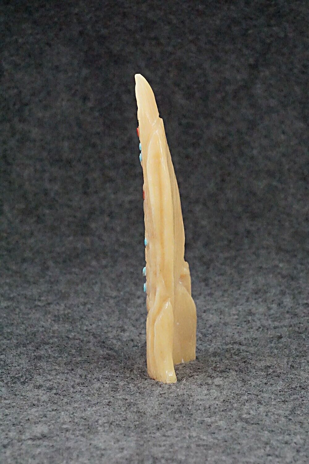 Corn Maiden Zuni Fetish Carving - Derrick Kaamasee