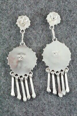 Turquoise & Sterling Silver Earrings - Tricia Leekity