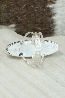 Spiny Oyster & Sterling Silver Ring - Harold Smith - Size 7.5