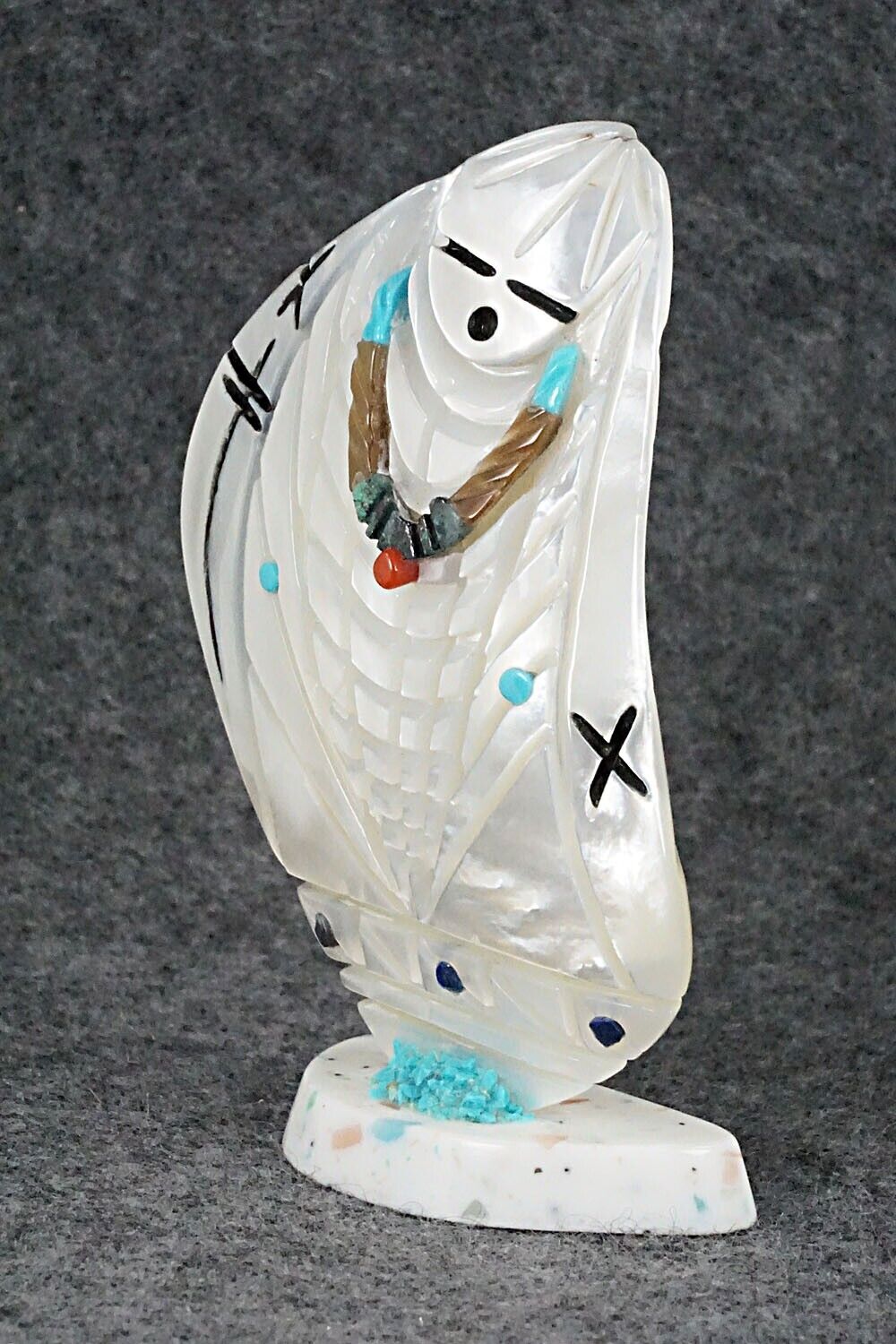 Corn Maiden Zuni Fetish Carving - Vickie Quandelacy