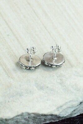 Turquoise & Sterling Silver Earrings - Randy Hooee