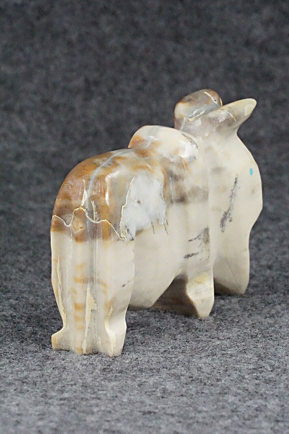 Buffalo Zuni Fetish Carving - Kelly Lementino