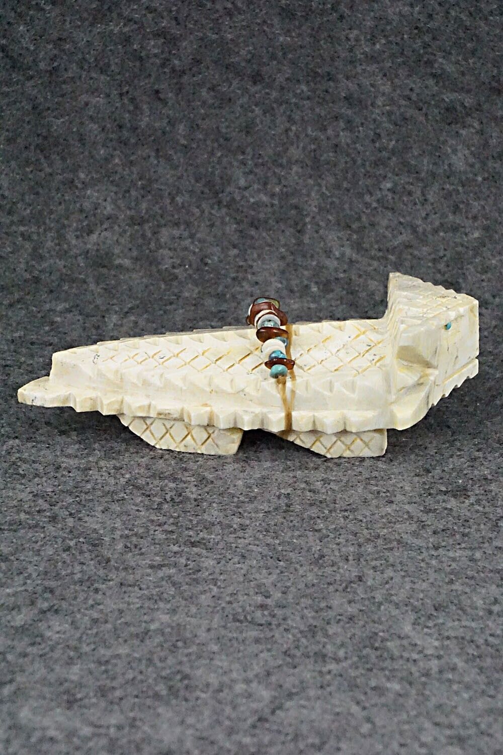 Horned Toad Zuni Fetish Carving - Douglas Martza