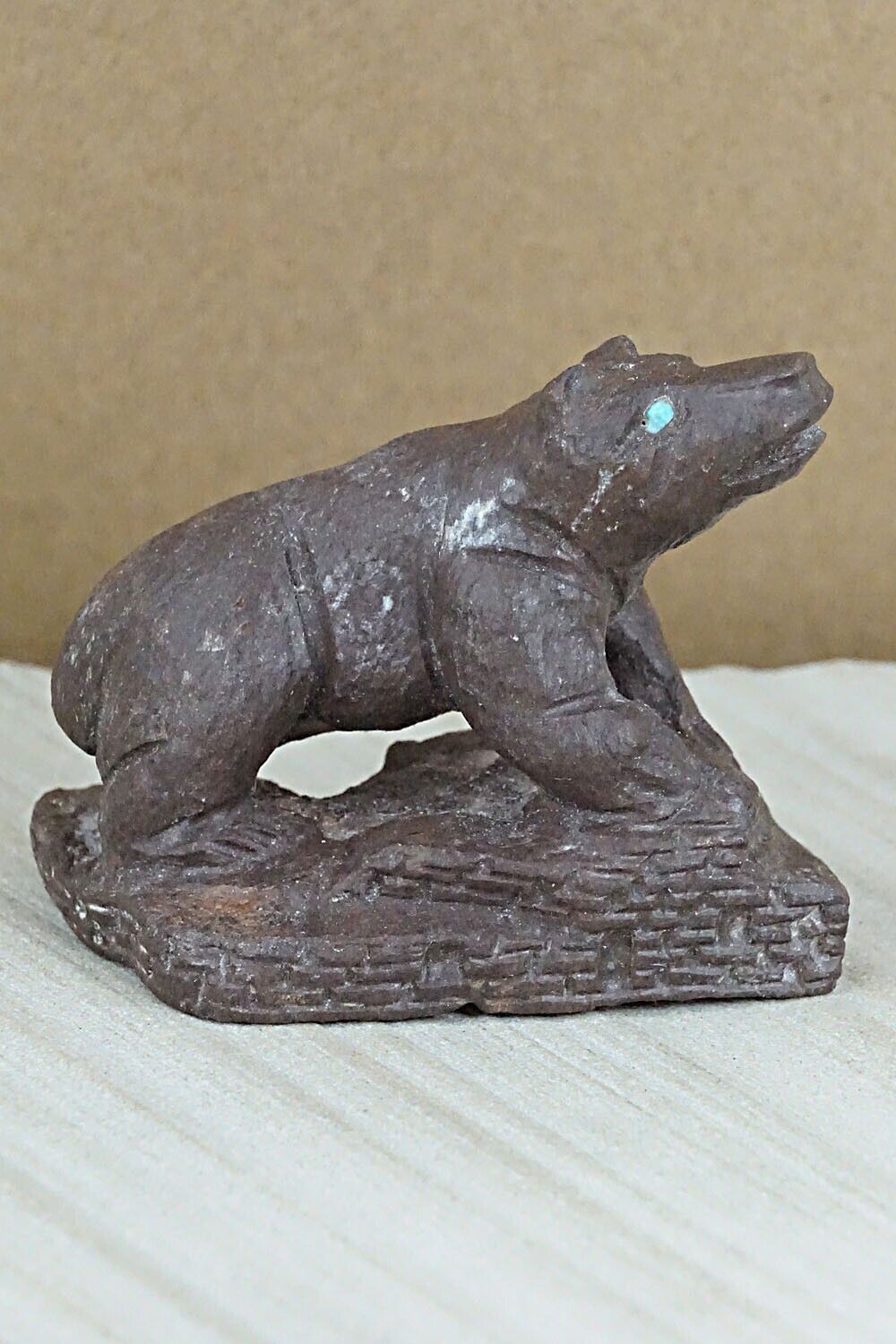 Bear Zuni Fetish Carving - Herbert Him