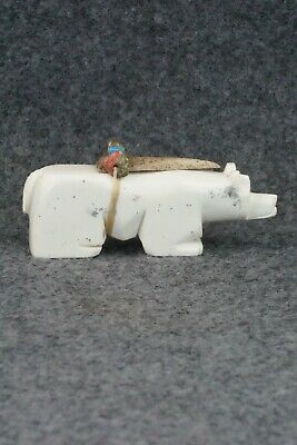Bear Zuni Fetish Carving - Alex Tsethlikai