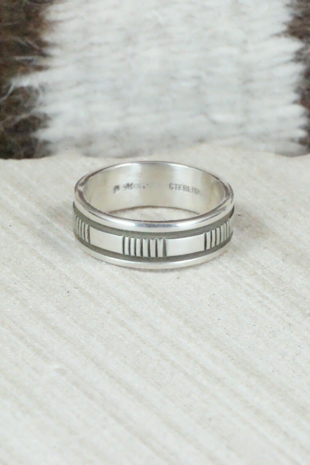 Sterling Silver Ring - Bruce Morgan - Size 9