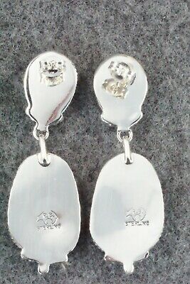 Turquoise & Sterling Silver Earrings - Verley Betone