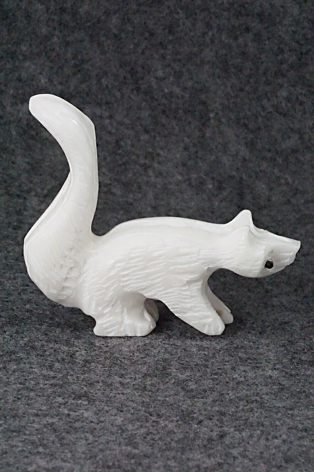Badger Zuni Fetish Carving - Russell Shack