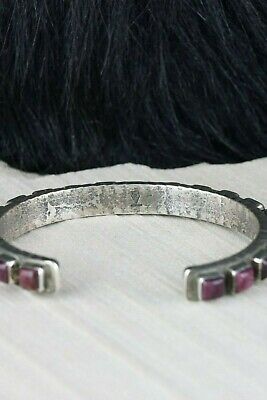 Navajo Spiny Oyster and Sterling Silver Bracelet - Ernest Rangel - High Lonesome Trading