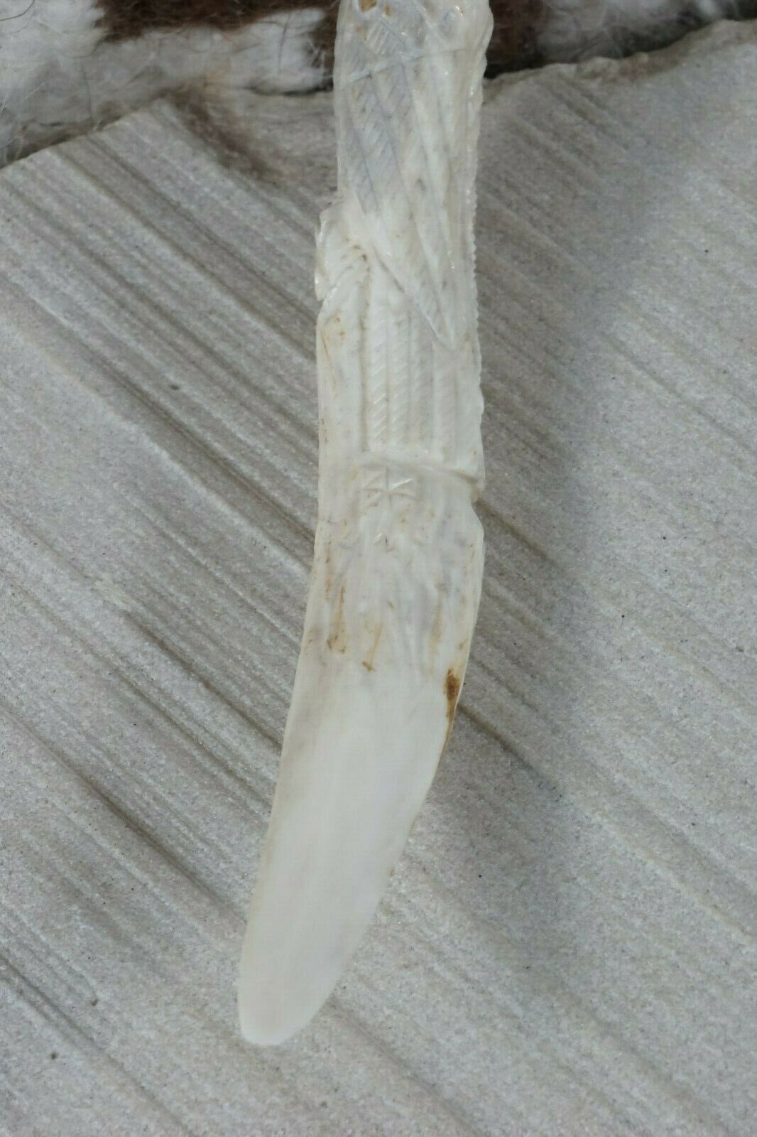 Eagle Zuni Carving - Derrick Kaamasee - High Lonesome Trading