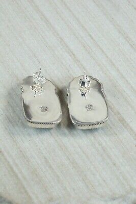 Turquoise & Sterling Silver Earrings - Sheena Jack