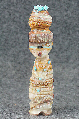 Corn Maiden Zuni Fetish Carving - Carl Etsate