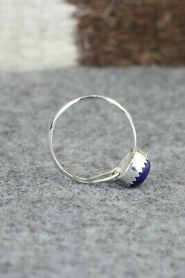 Lapis and Sterling Silver Ring - Robert Martinez - Size 7.25