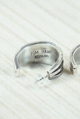 Sterling Silver Earrings - Tom Hawk