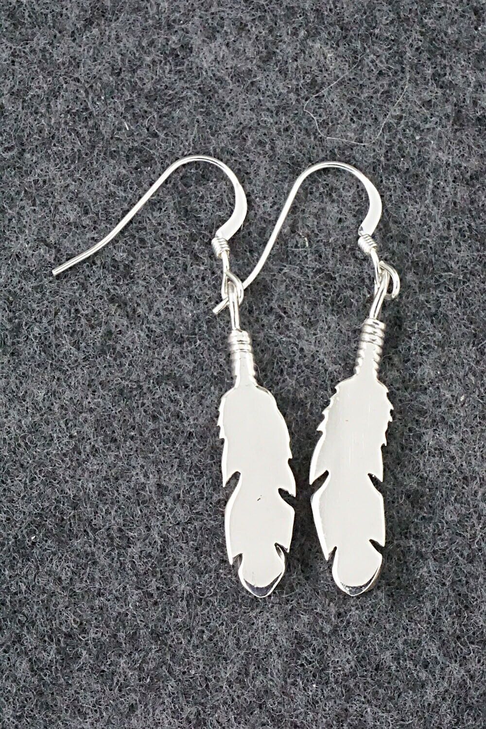 Turquoise and Sterling Silver Earrings - Louise Joe