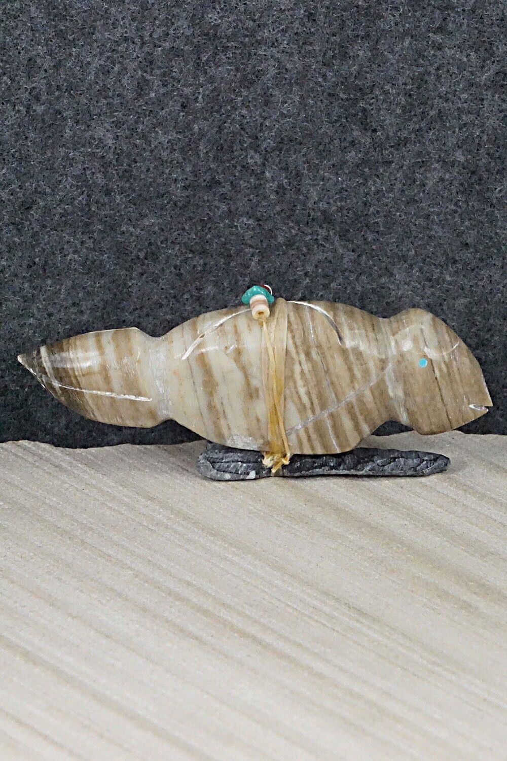 Bird Zuni Fetish Carving - Peter Gasper