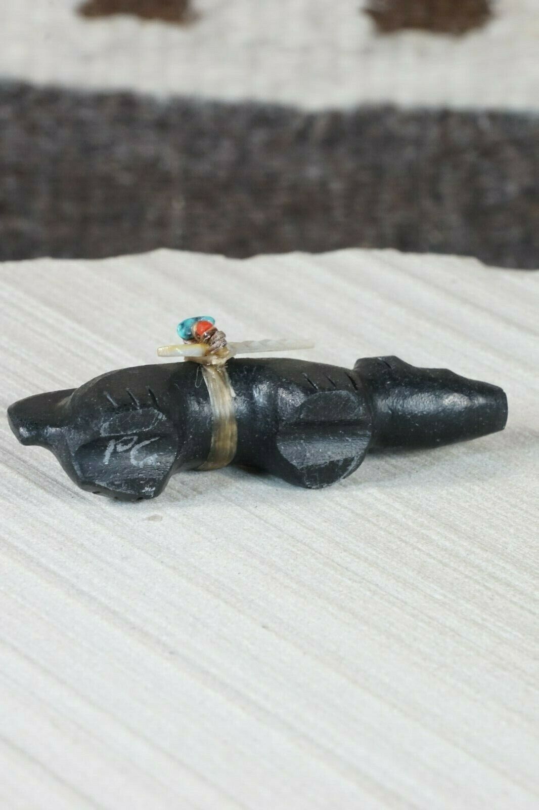 Mountain Lion Zuni Fetish Carving - Peter Gasper - High Lonesome Trading