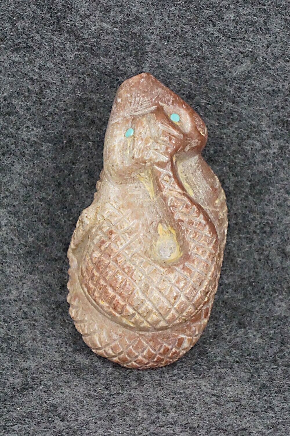 Rattlesnake Zuni Fetish Carving - Farlan Quam