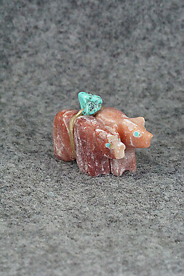 Bear Zuni Fetish Carving - Tim Lementino
