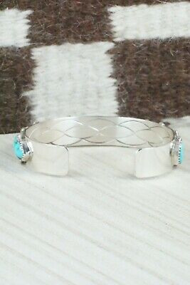 Turquoise & Sterling Silver Bracelet - Darlene Begay
