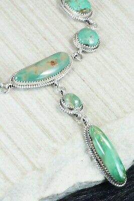 Turquoise & Sterling Silver Necklace - Mark Barney