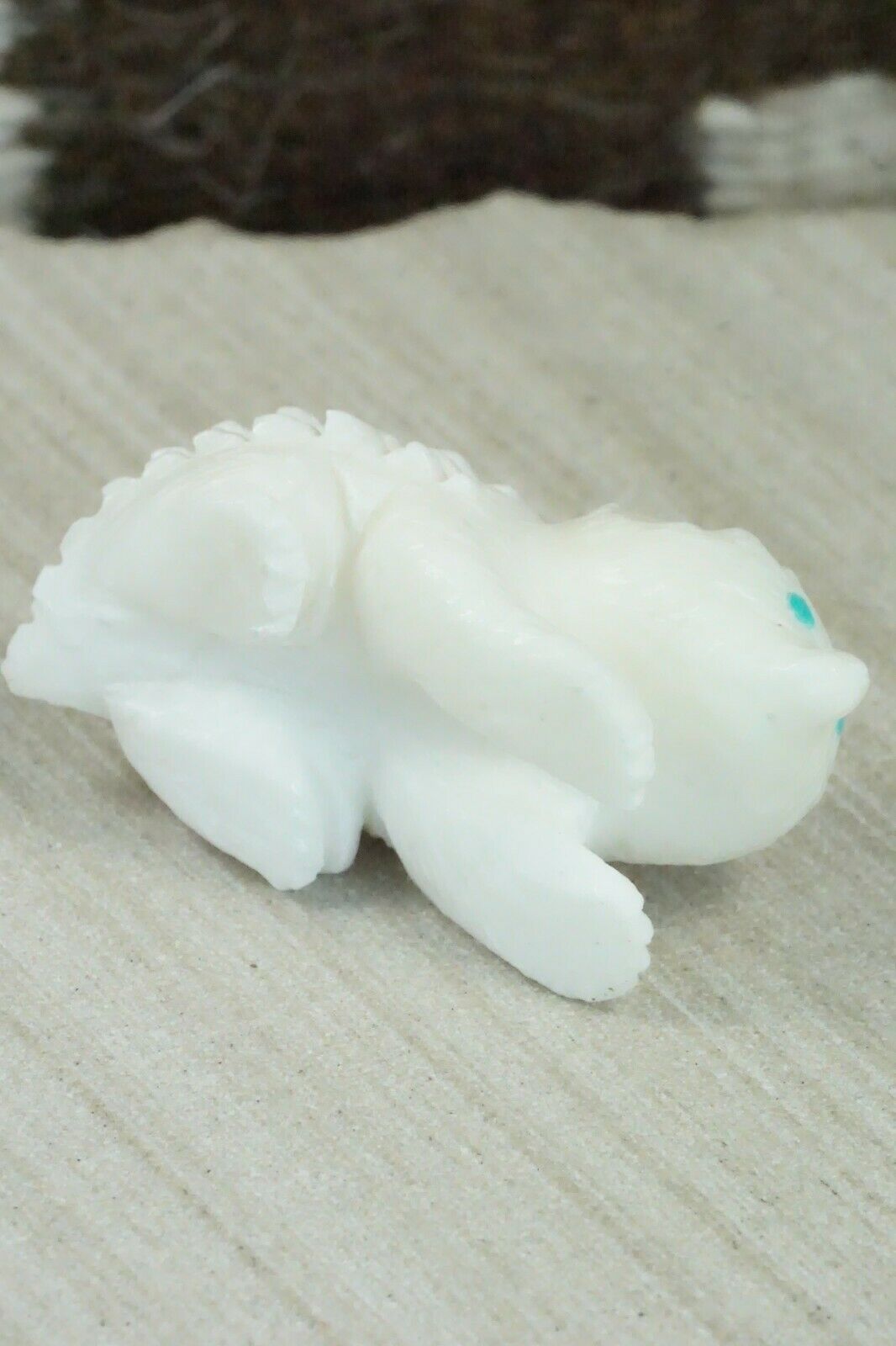 Porcupine Zuni Fetish Carving - Jonas Hustito