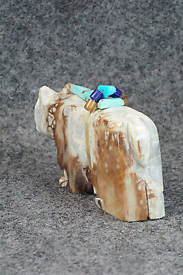 Bear Zuni Fetish Carving - Alex Tsethlikai