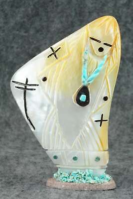 Corn Maiden Zuni Fetish Carving - Vickie Quandelacy