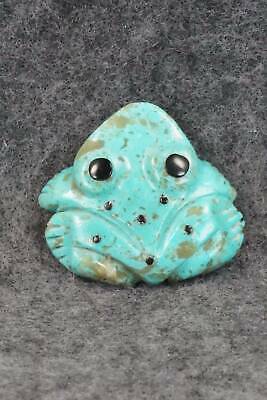 Frog Zuni Fetish Carving - Reynold Lunasee