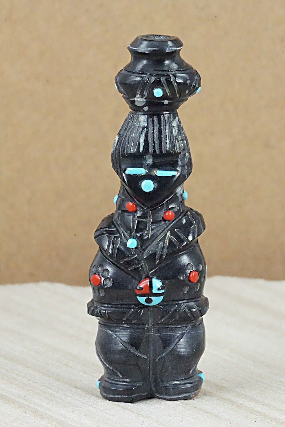 Ola Maiden Zuni Fetish Carving - Danette Laate