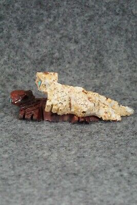 Horned Toad Zuni Fetish Carving - Carl Etsate