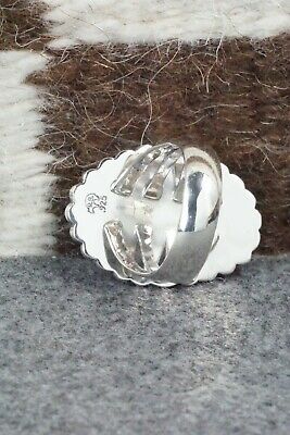 Turquoise & Sterling Silver Ring - Jimson Belin - Size 8.5