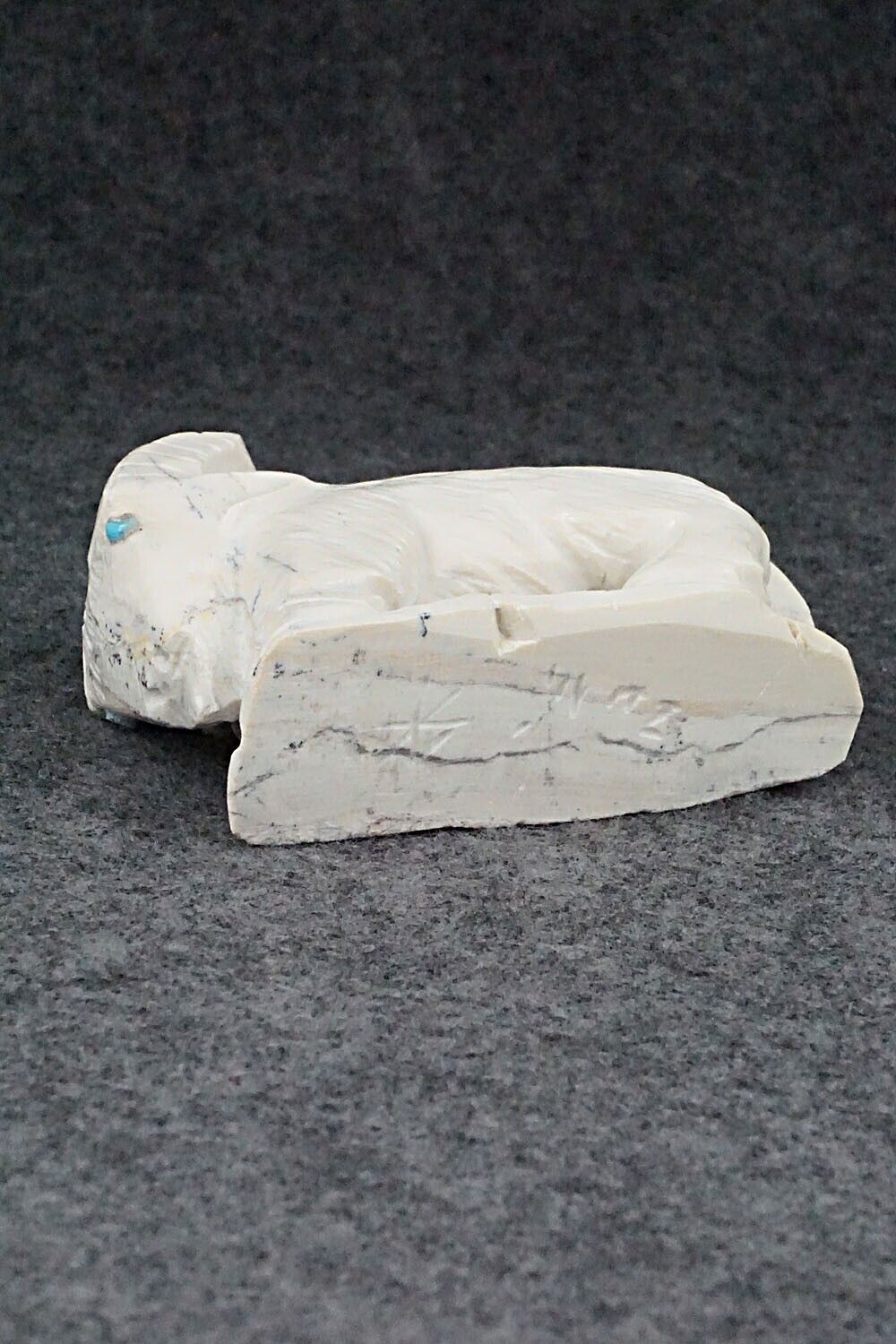 Goat Zuni Fetish Carving - Derrick Kaamasee