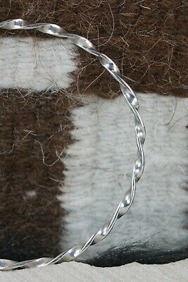 Sterling Silver Bangle - Elaine Tahe
