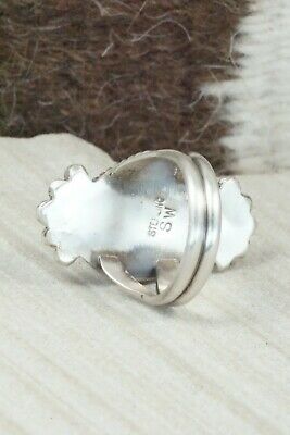 Turquoise & Sterling Silver Ring - Selina Warner - Size 7.75