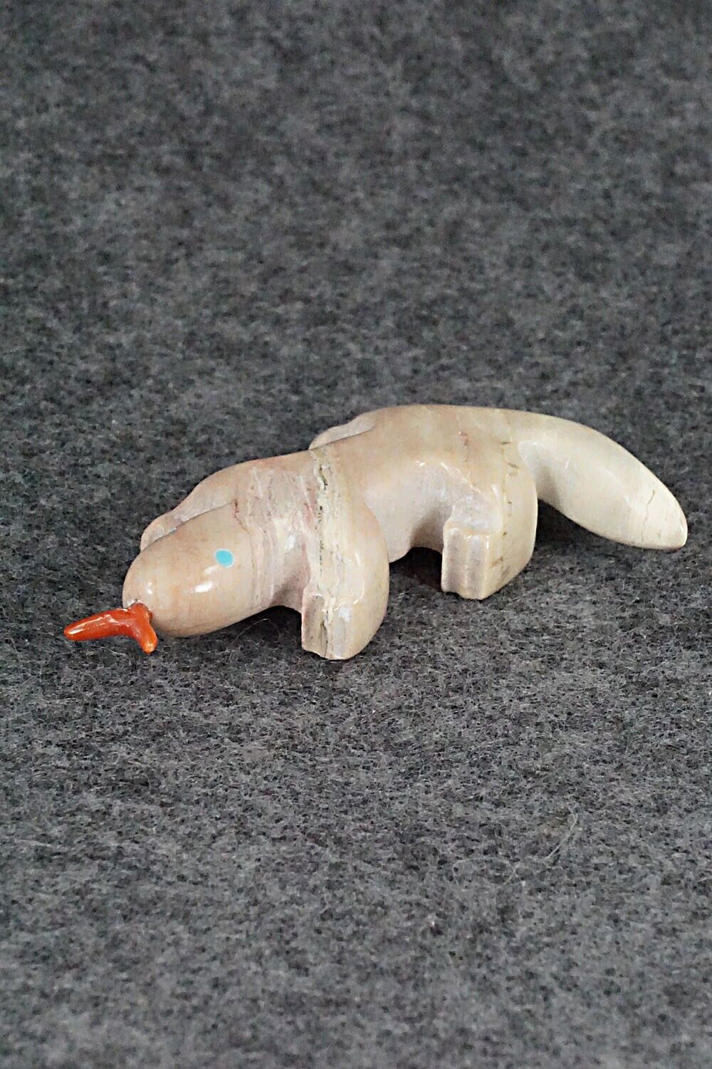 Lizard Zuni Fetish Carving - Cameron Nastacio