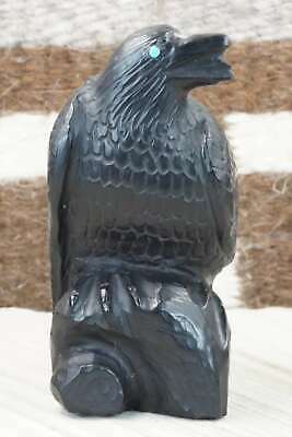 Crow Zuni Fetish Carving - Derrick Kaamasee