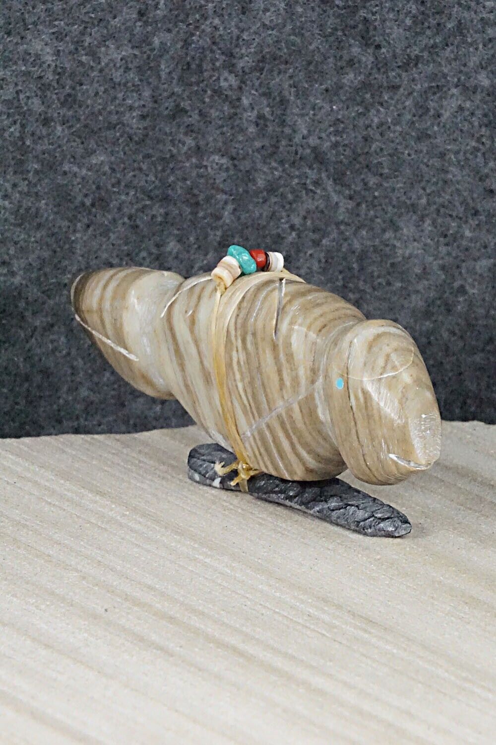 Bird Zuni Fetish Carving - Peter Gasper