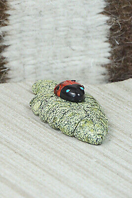 Ladybug Zuni Fetish Carving - Reynold Lunasee