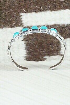 Turquoise & Sterling Silver Bracelet - Davey Morgan - High Lonesome Trading