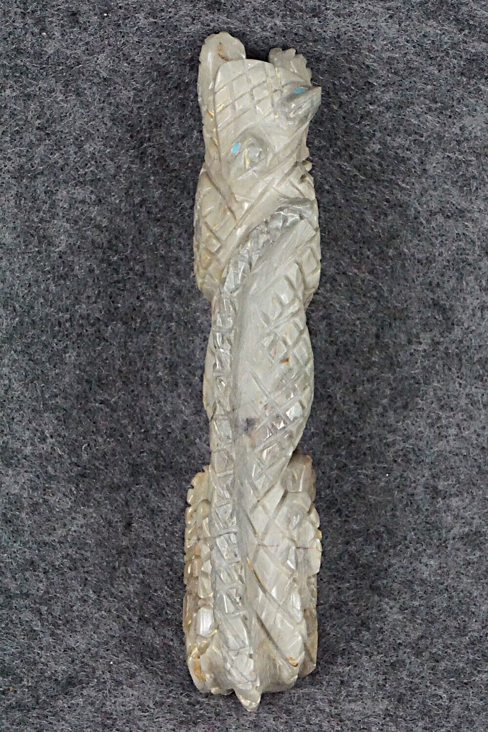 Lizard Zuni Fetish Carving - Cody Cheama
