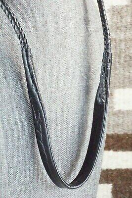 Turquoise & Sterling Silver Bolo Tie - Jazz Wilson - High Lonesome Trading