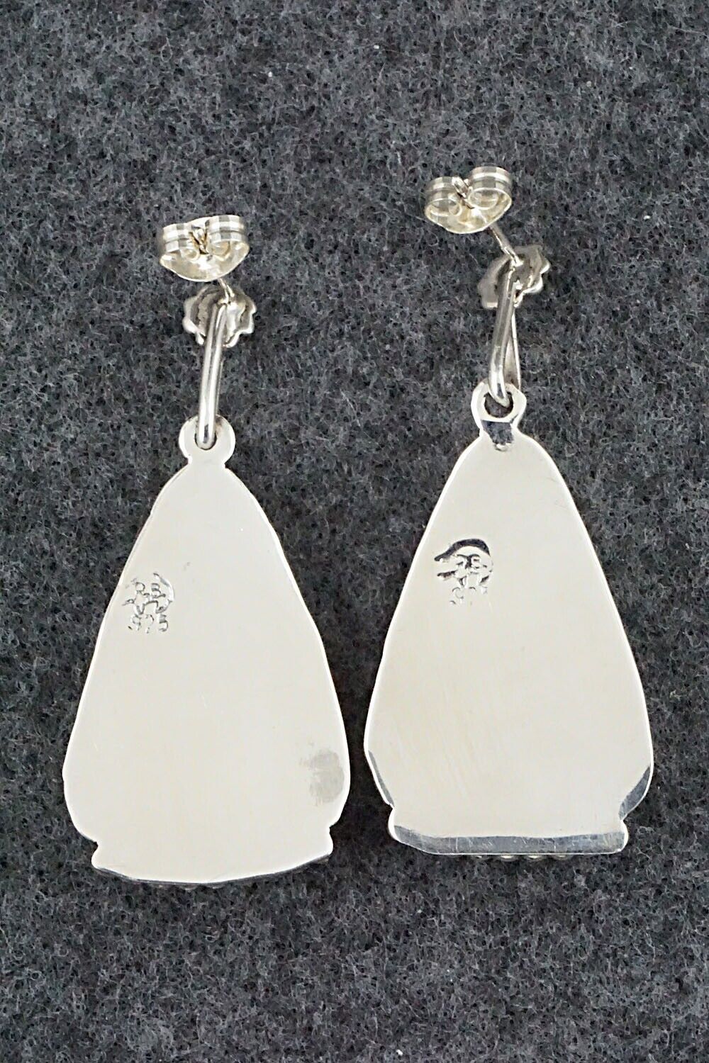Turquoise and Sterling Silver Earrings - Sharon McCarthy
