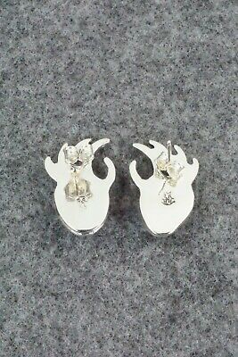 Turquoise & Sterling Silver Earrings - Loretta Smith