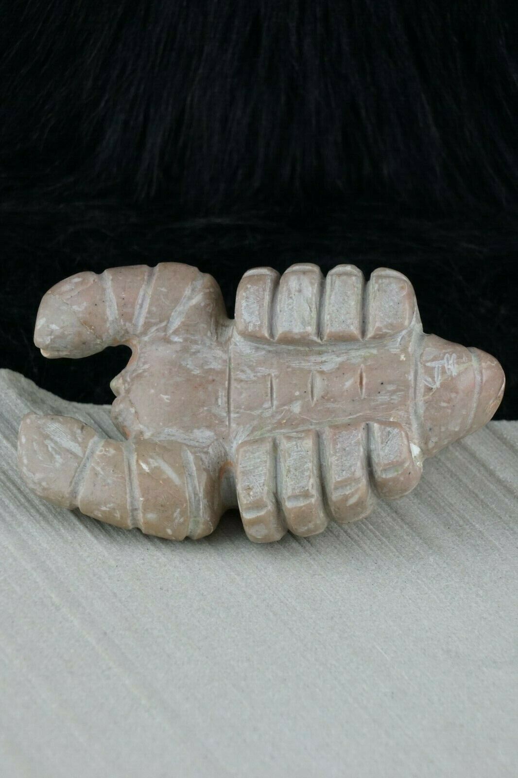Scorpion Zuni Fetish Carving - Jonas Hastito - High Lonesome Trading