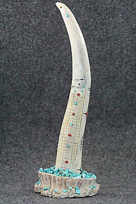 Corn Maiden Zuni Fetish Carving - Bernard Laiwakete