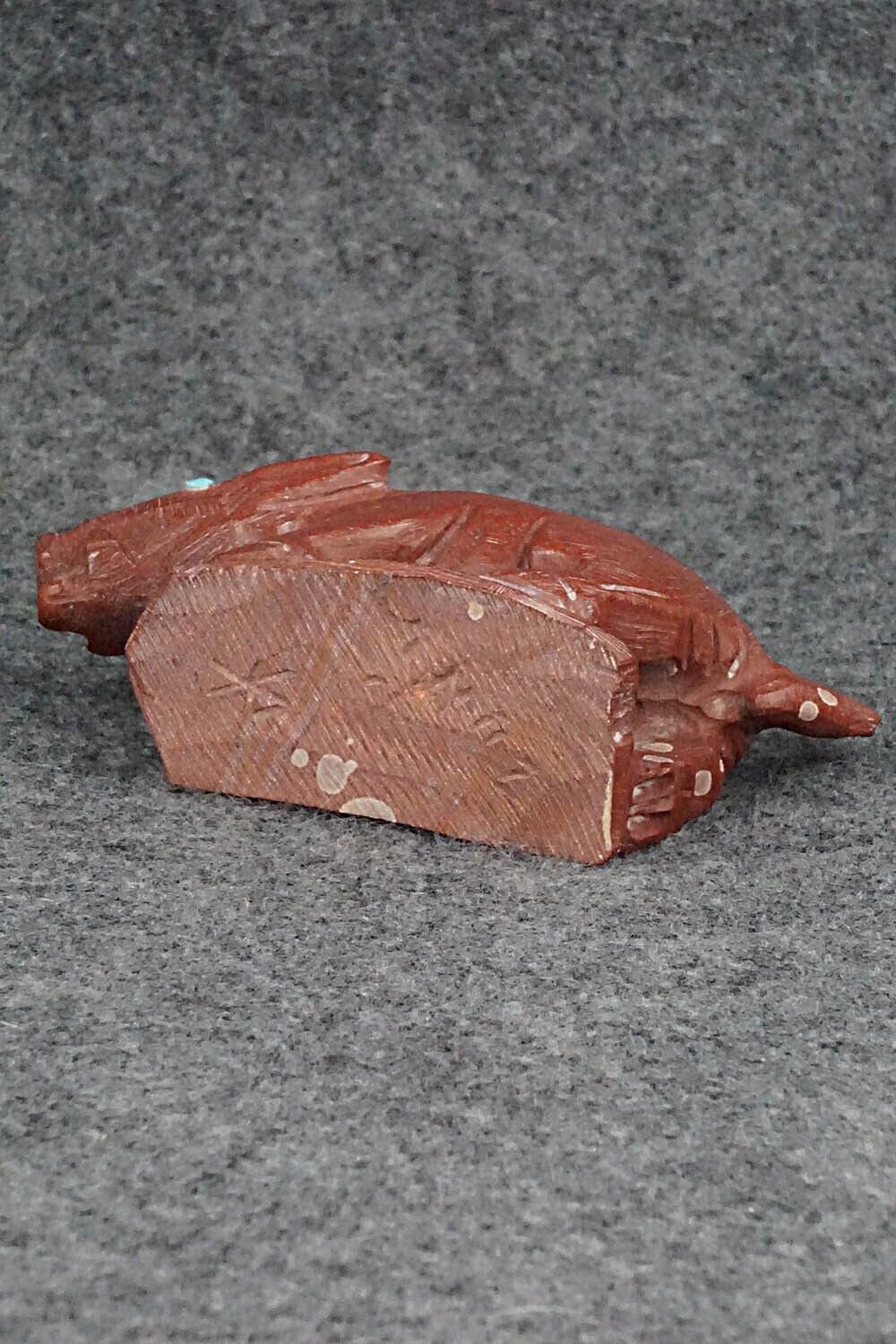 Boar Zuni Fetish Carving - Derrick Kaamasee