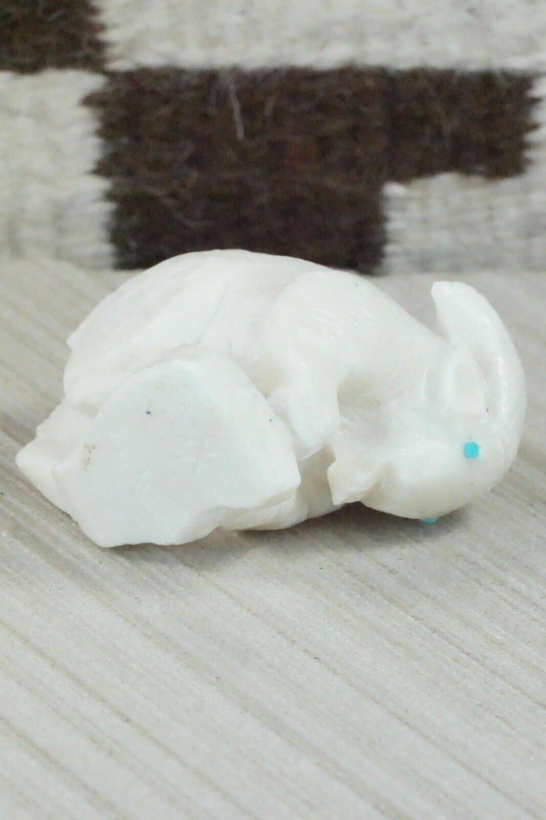 Goat Zuni Fetish Carving - Derrick Kaamasee