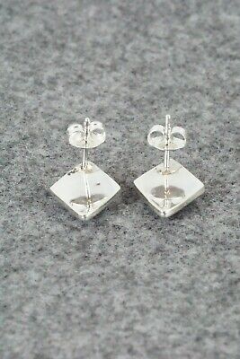 Turquoise & Sterling Silver Earrings - Orena Leekya