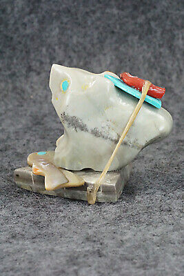 Bear Zuni Fetish Carving - Della Haloo